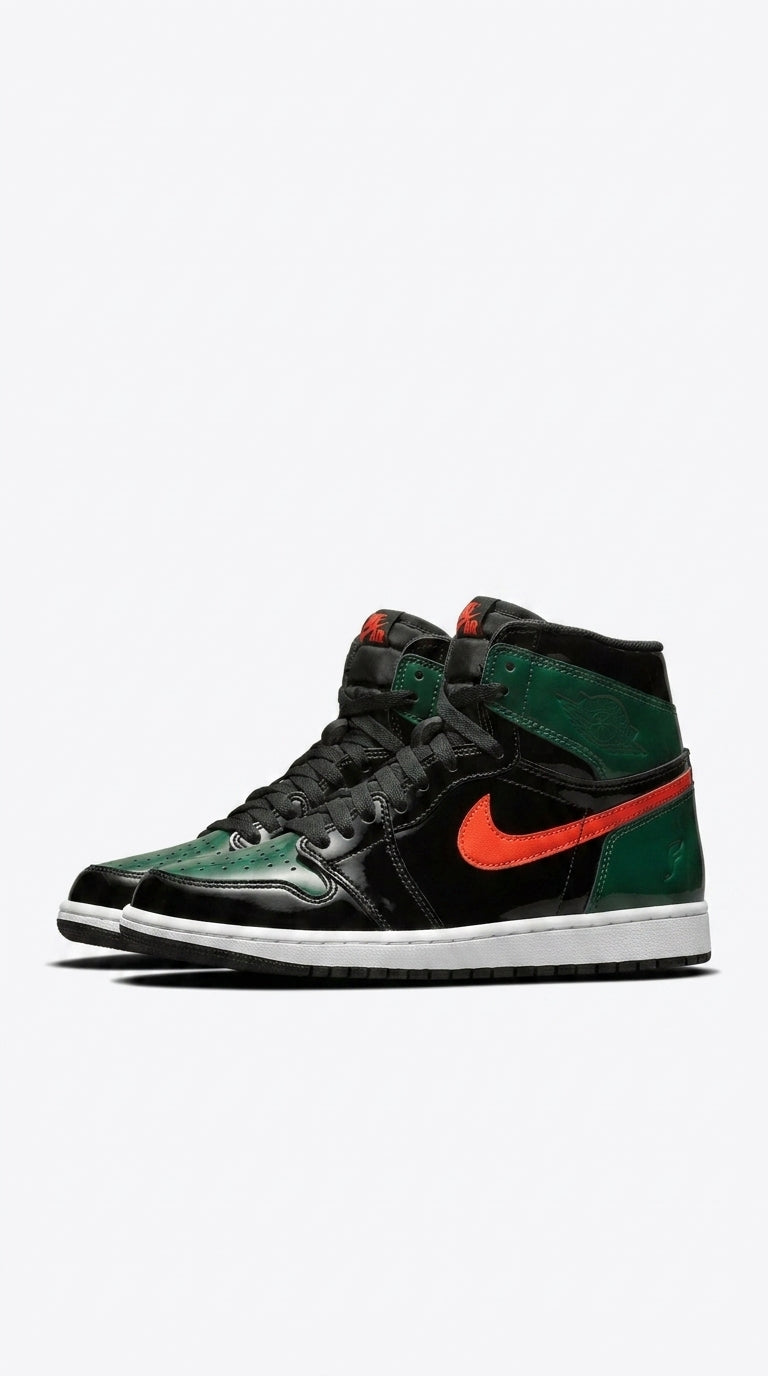 JORDAN 1 RETRO HIGH x SOLEFLY ART BASEL BLACK