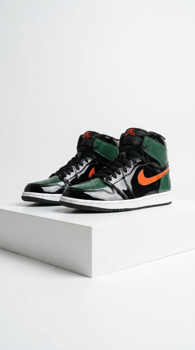 JORDAN 1 RETRO HIGH x SOLEFLY ART BASEL BLACK