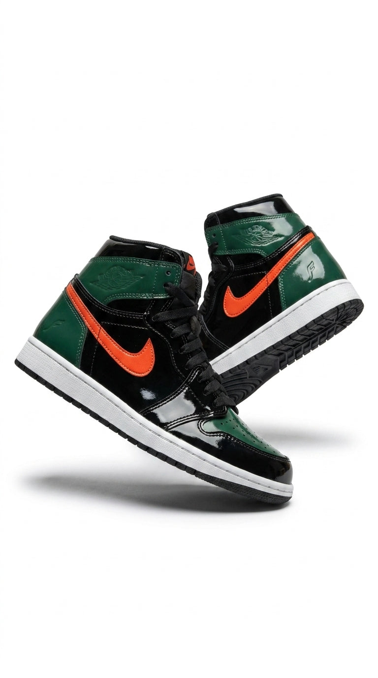 JORDAN 1 RETRO HIGH x SOLEFLY ART BASEL BLACK