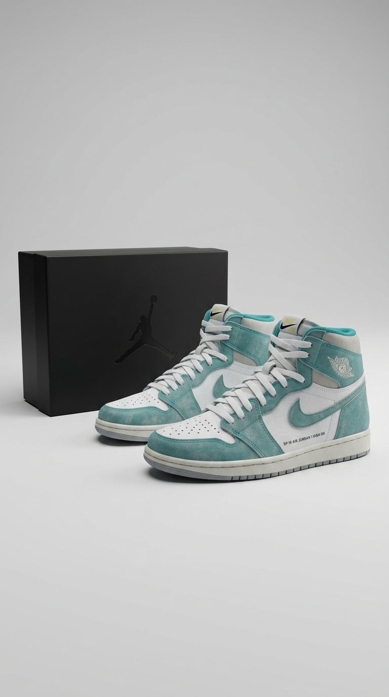 JORDAN 1 RETRO HIGH x TURBO GREEN