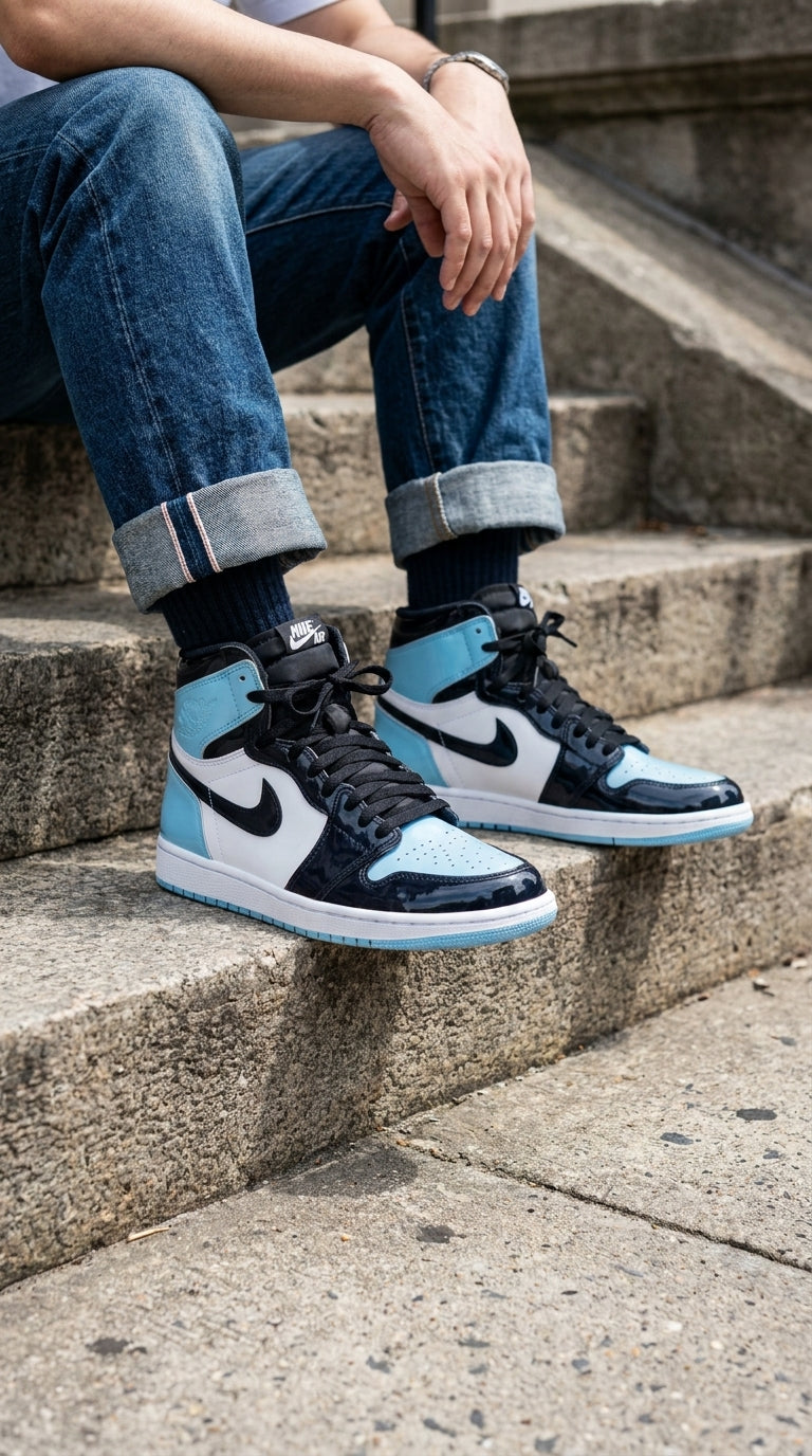 JORDAN 1 RETRO HIGH x UNC PATENT