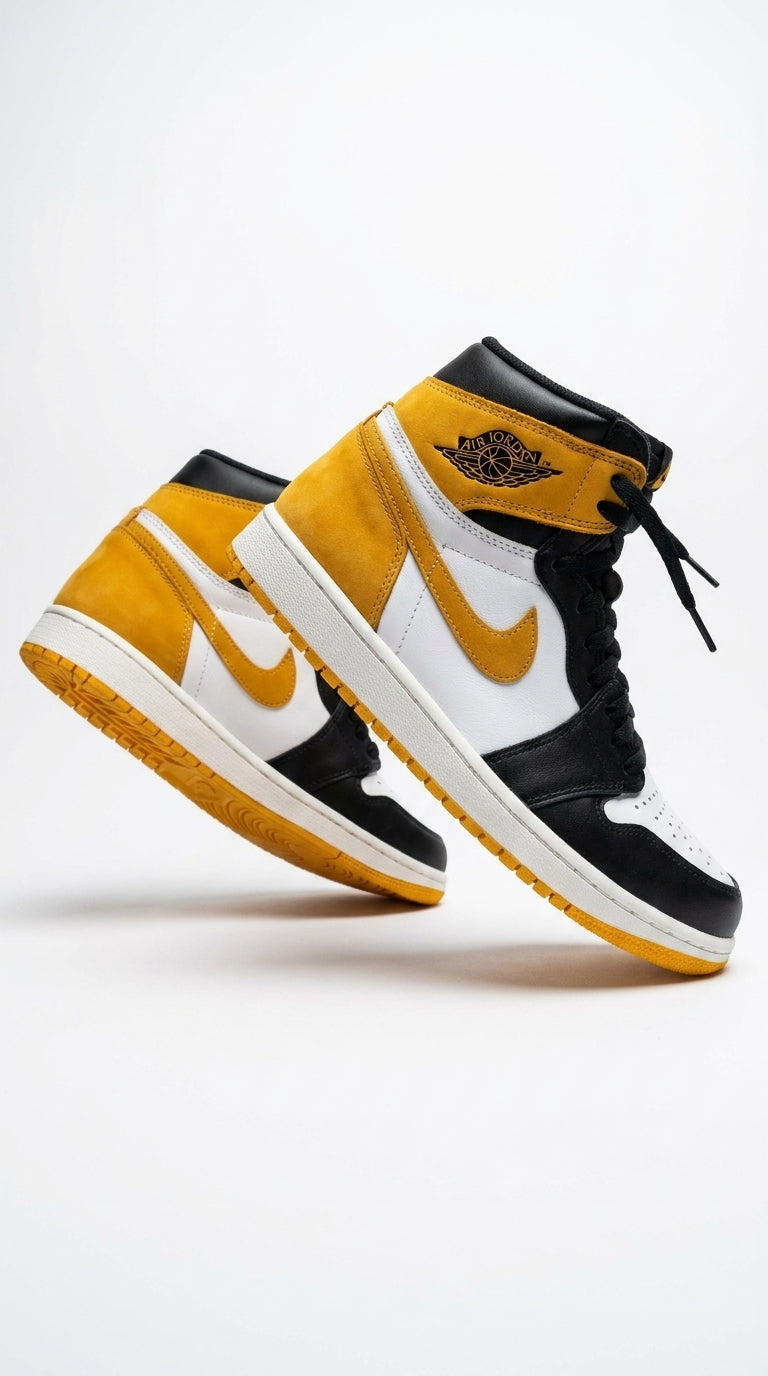 JORDAN 1 RETRO HIGH x YELLOW OCHRE