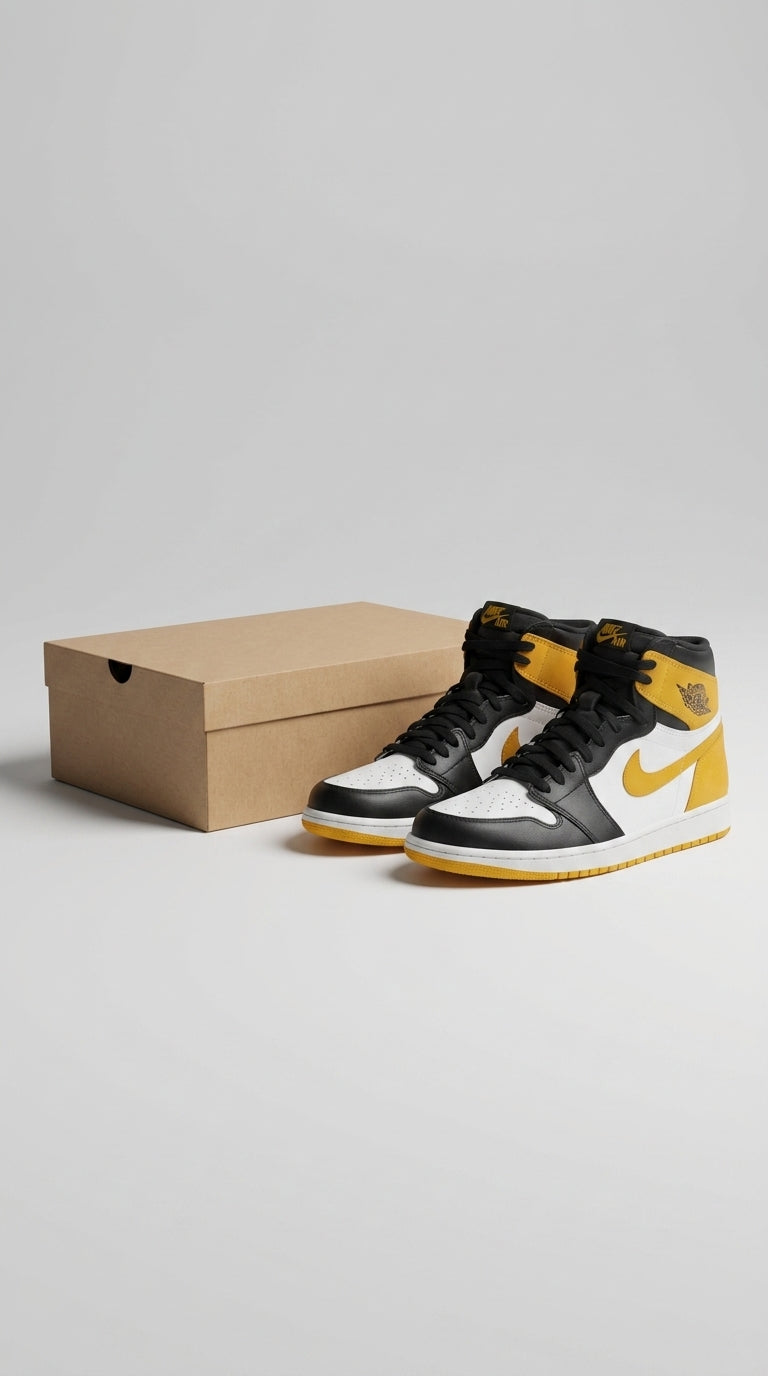 JORDAN 1 RETRO HIGH x YELLOW OCHRE