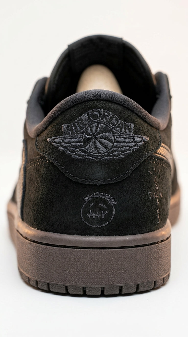 JORDAN 1 RETRO LOW OG SP x TRAVIS SCOTT VELVET BROWN