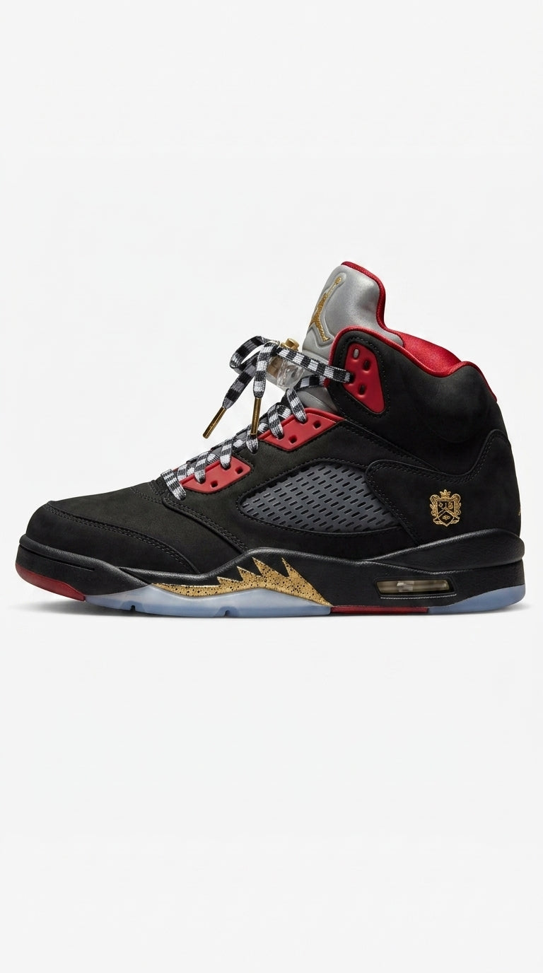 JORDAN 5 RETRO x QUAI 54 (FRIENDS & FAMILY) 2021