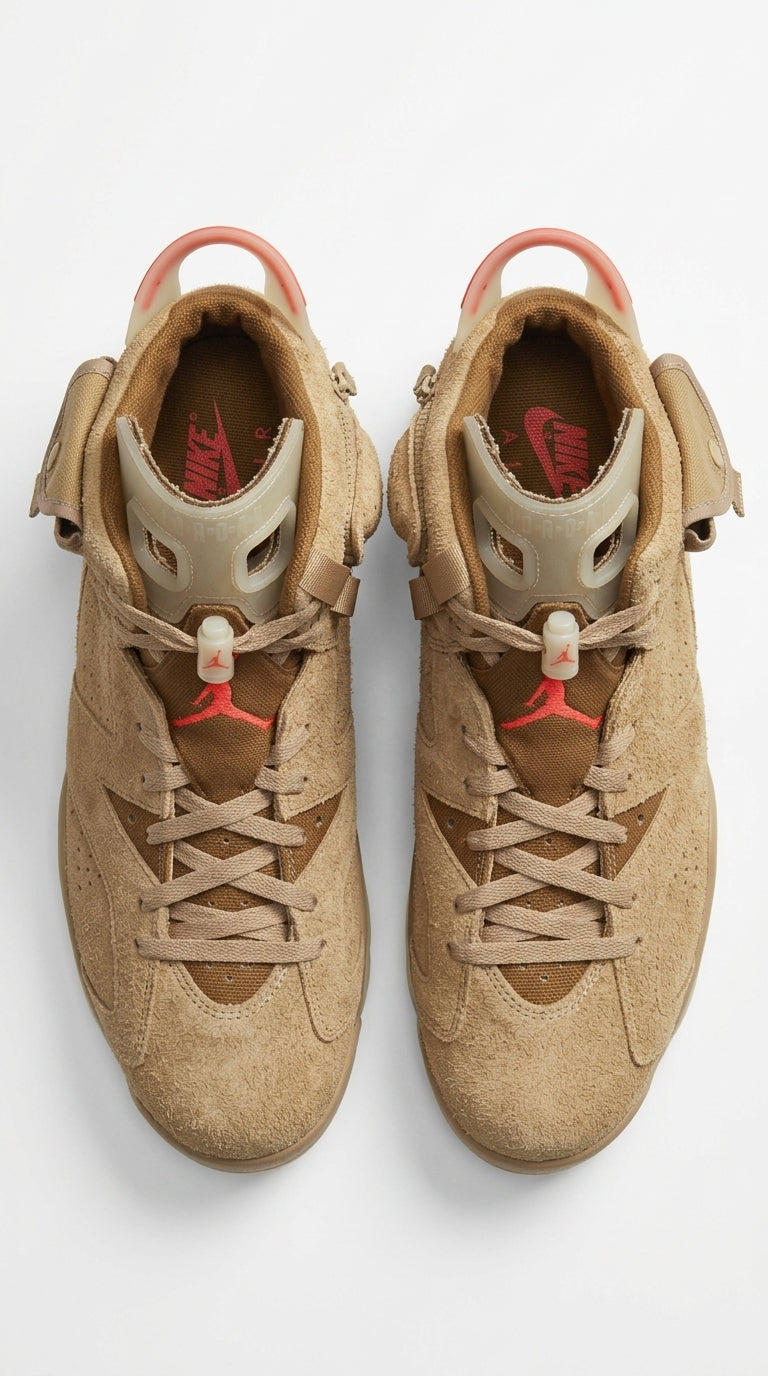 JORDAN 6 x TRAVIS SCOTT BRITISH KHAKI