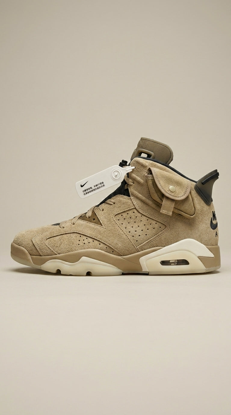 JORDAN 6 x TRAVIS SCOTT BRITISH KHAKI