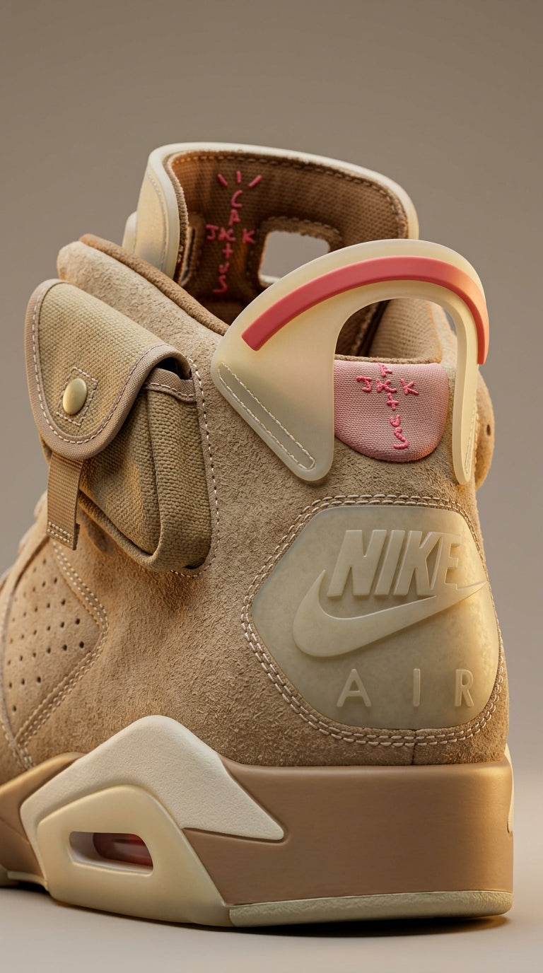JORDAN 6 x TRAVIS SCOTT BRITISH KHAKI