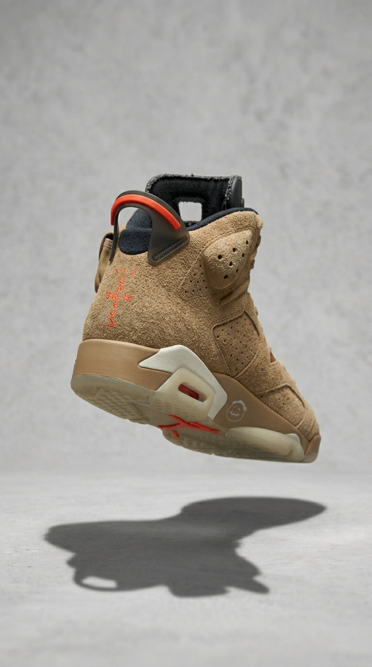 JORDAN 6 x TRAVIS SCOTT BRITISH KHAKI