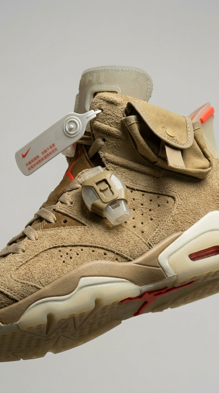 JORDAN 6 x TRAVIS SCOTT BRITISH KHAKI