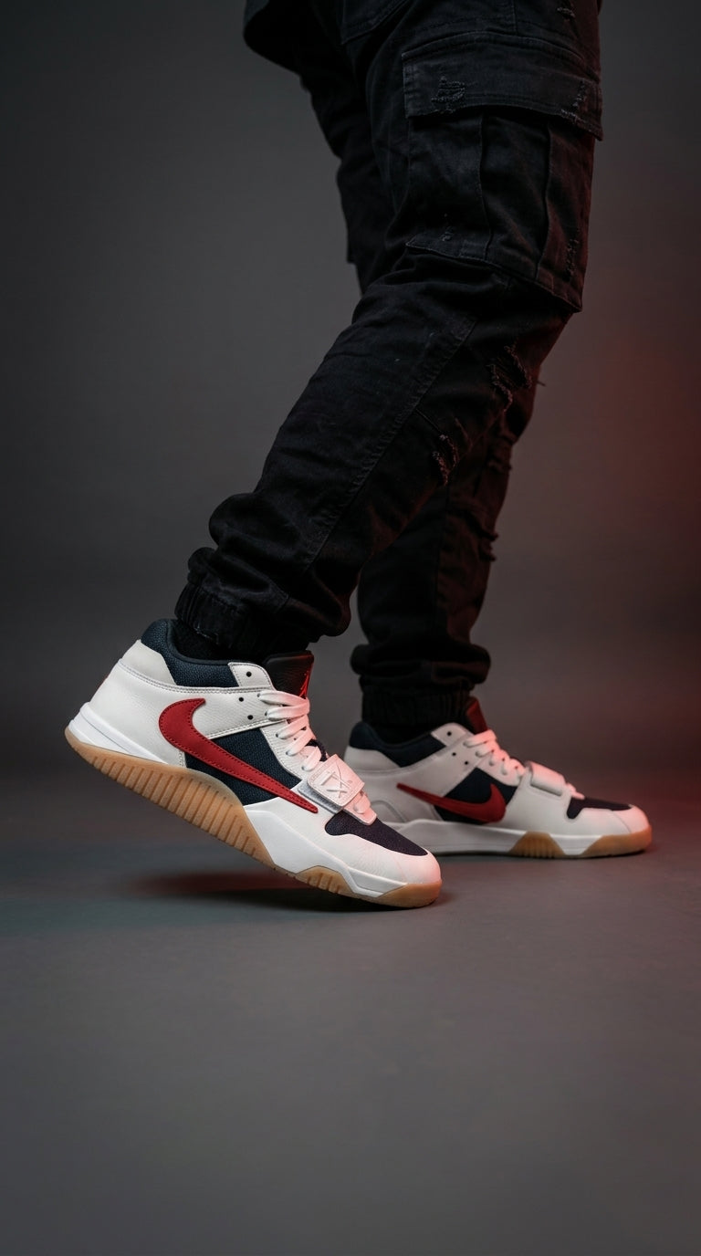 JORDAN JUMPMAN JACK TR x UNIVERSITY RED