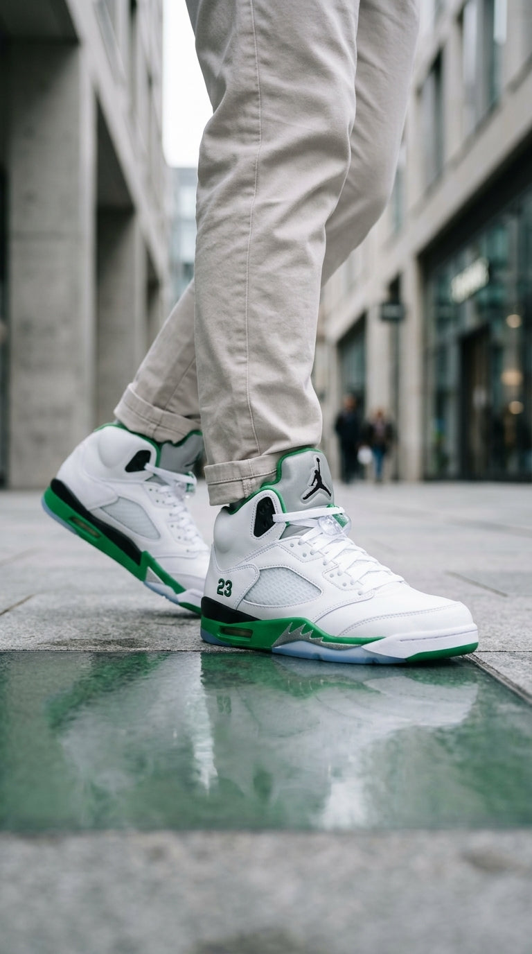 Jordan 5 WMNS Lucky Green