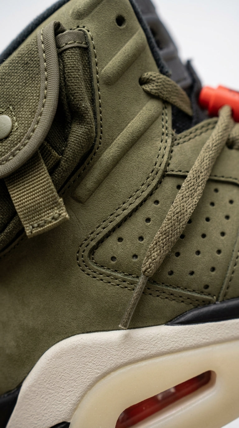 Jordan 6 Retro Travis Scott - Medium Olive