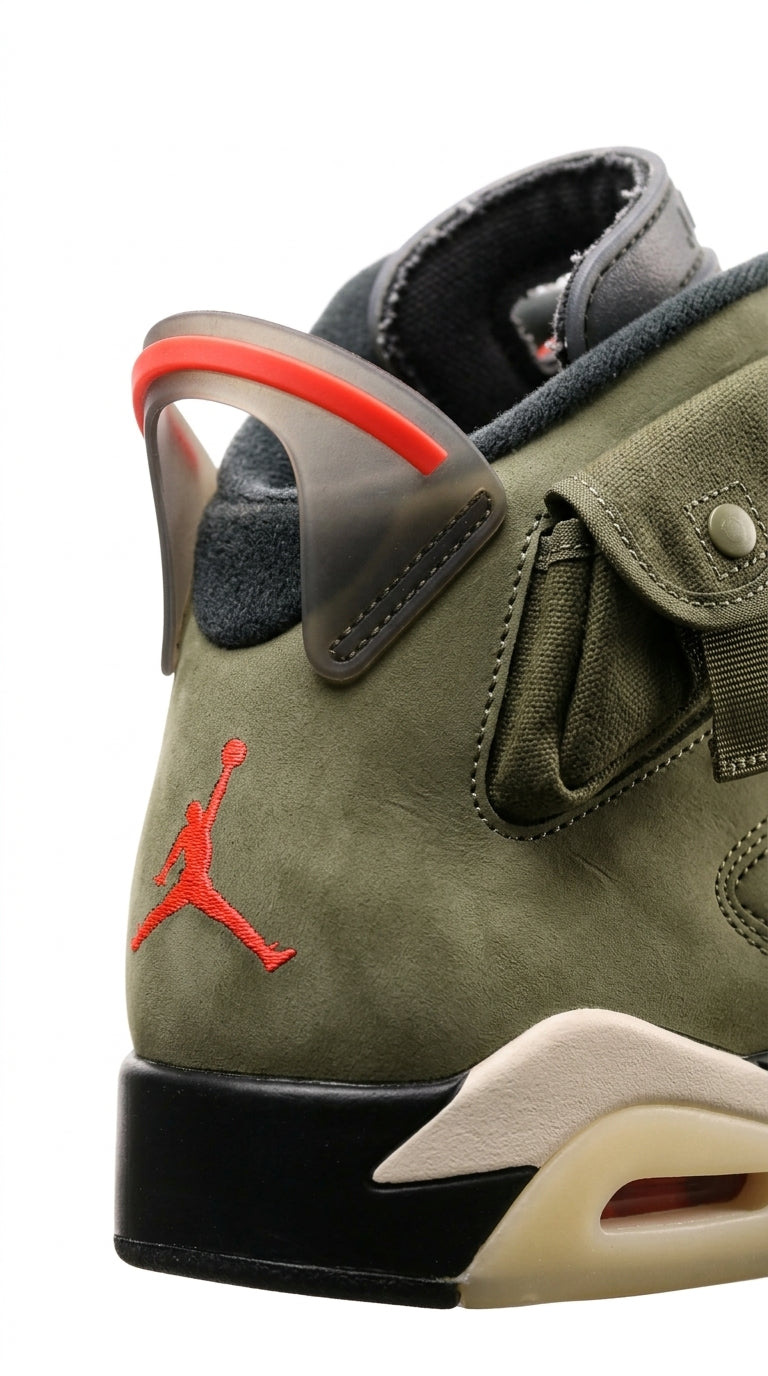 Jordan 6 Retro Travis Scott - Medium Olive