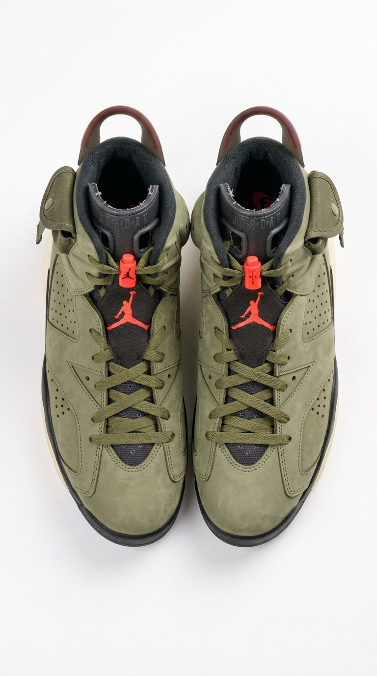 Jordan 6 Retro Travis Scott - Medium Olive