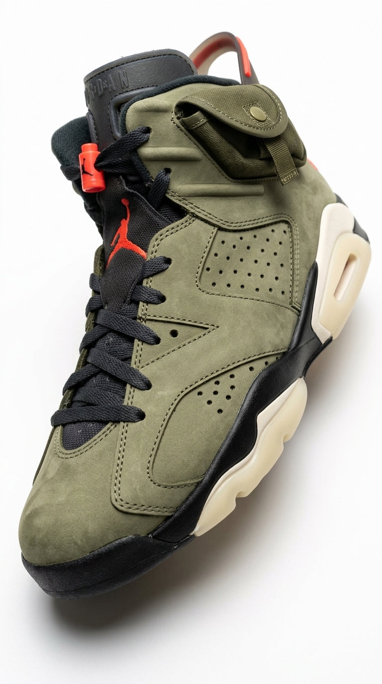 Jordan 6 Retro Travis Scott - Medium Olive