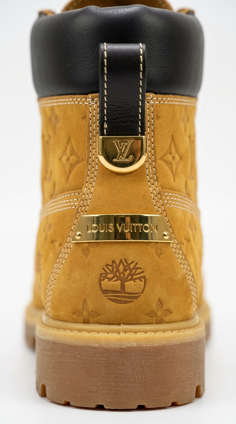 LOUIS VUITTON x TIMBERLAND ANKLE BOOTS