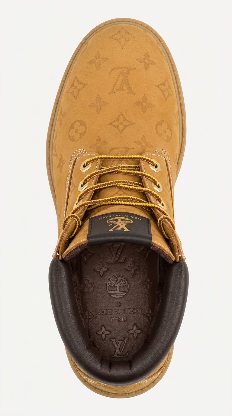 LOUIS VUITTON x TIMBERLAND ANKLE BOOTS