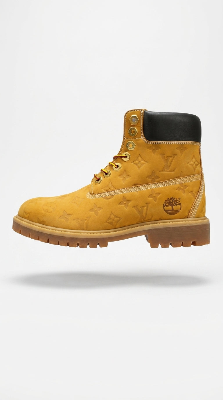 LOUIS VUITTON x TIMBERLAND ANKLE BOOTS