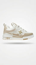 LV SKATE SNEAKER BEIGE WHITE