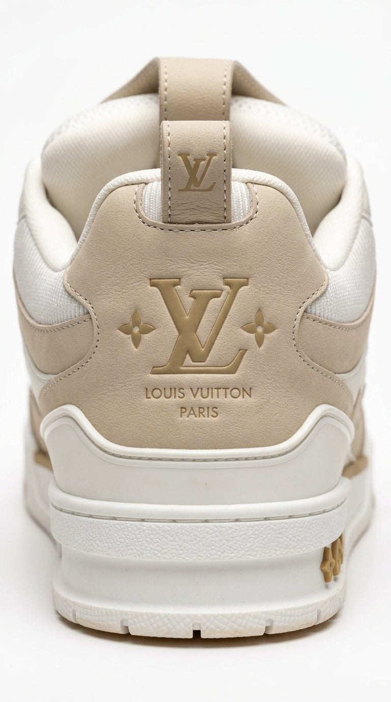 LV SKATE SNEAKER BEIGE WHITE
