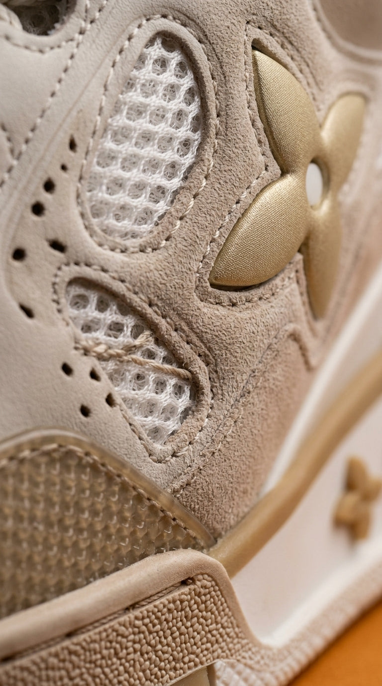 LV SKATE SNEAKER BEIGE WHITE