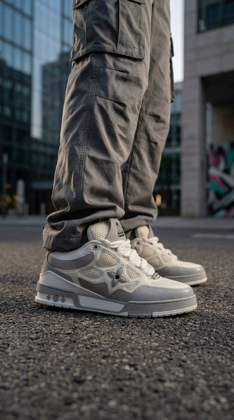 LV SKATE SNEAKER GREY