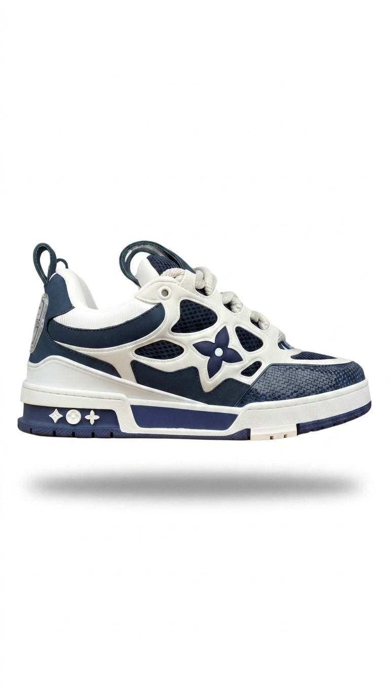 LV SKATE SNEAKER MARINE WHITE
