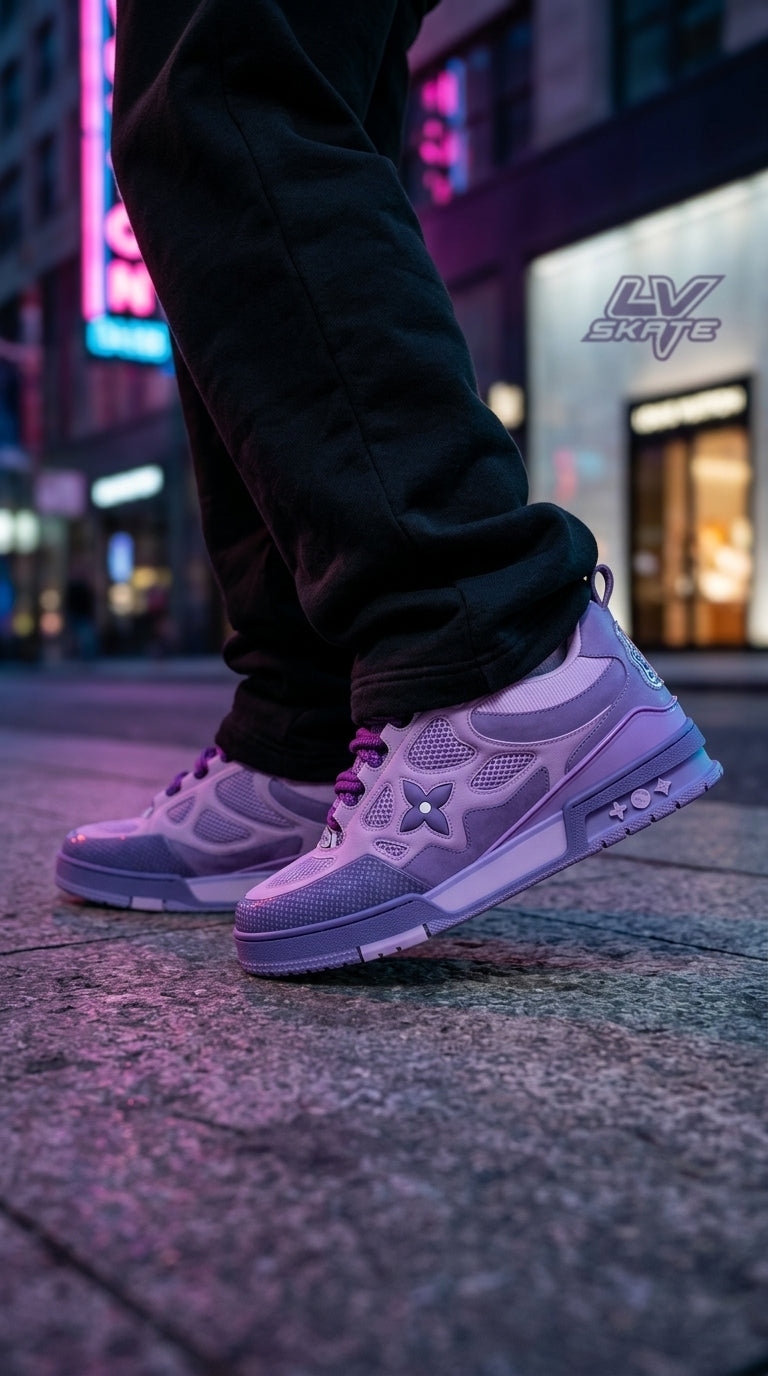LV SKATE SNEAKER PURPLE