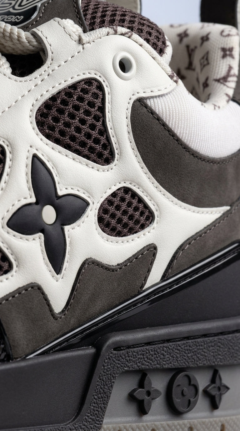 LV SKATE SNEAKER BLACK WHITE