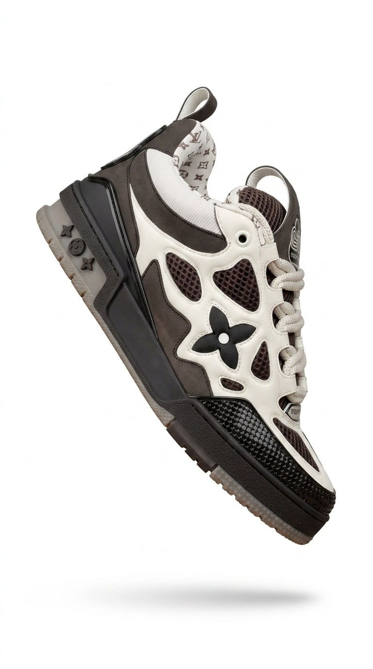 LV SKATE SNEAKER BLACK WHITE
