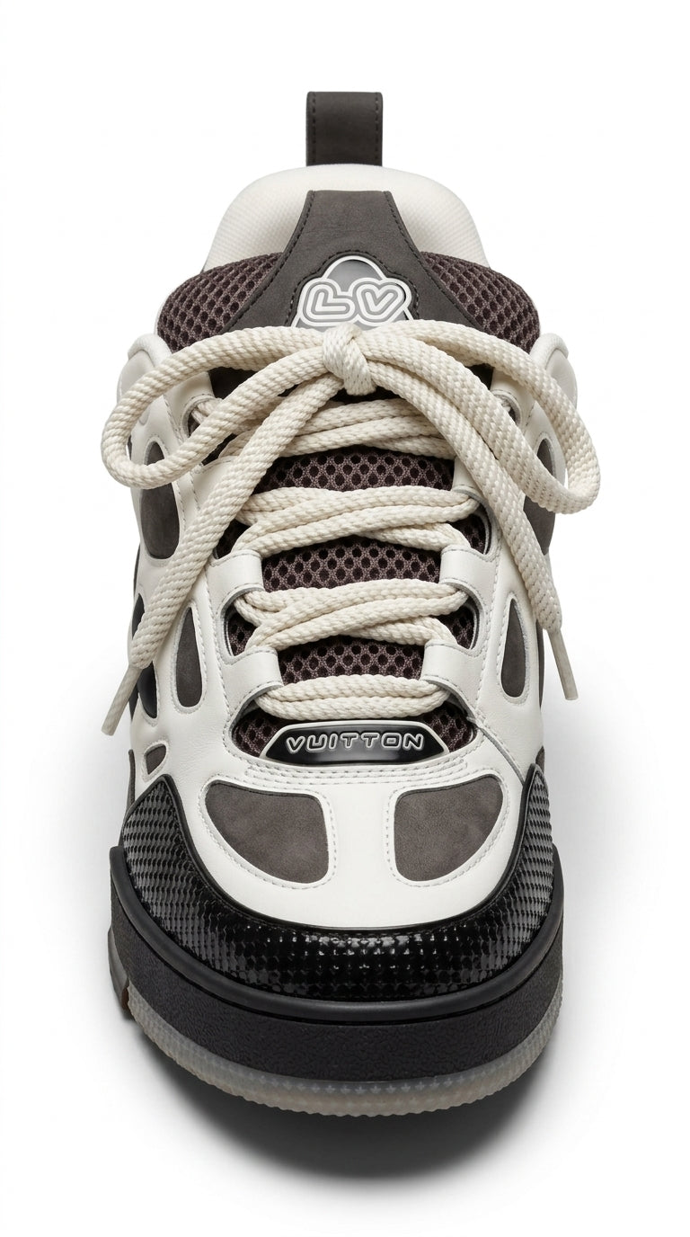 LV SKATE SNEAKER BLACK WHITE