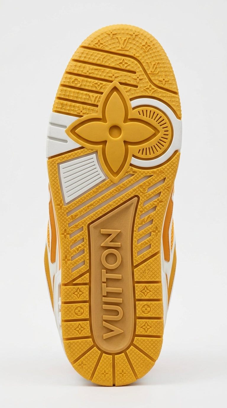 LV SKATE SNEAKER YELLOW WHITE