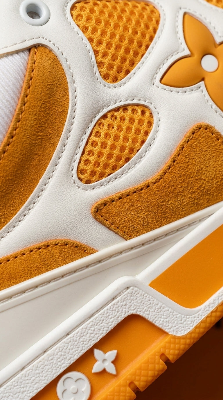 LV SKATE SNEAKER YELLOW WHITE