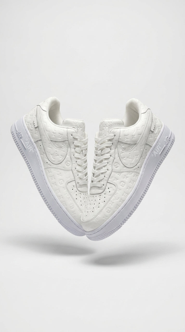 NIKE AIR FORCE 1 x LOUIS VUITTON WHITE