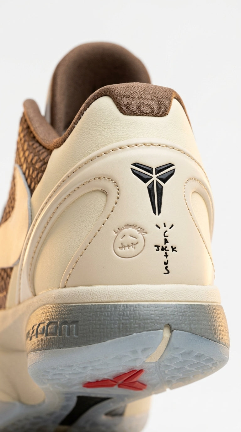 NIKE KOBE 6 PROTRO x TRAVIS SCOTT REVERSE MOCHA