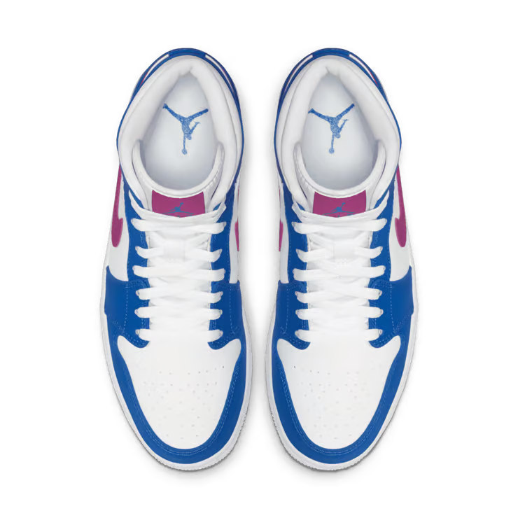 JORDAN 1 MID x HYPER ROYAL HYPER VIOLET