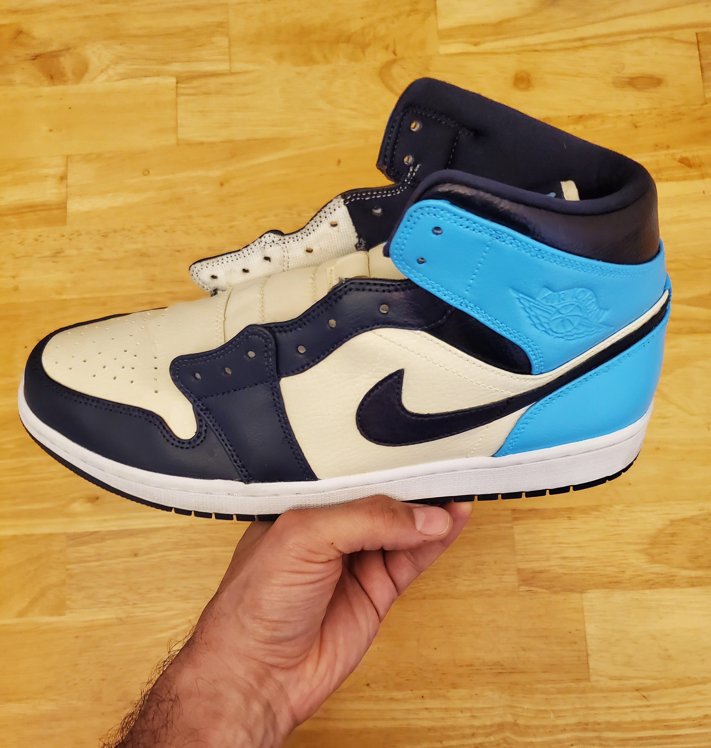 JORDAN 1 RETRO HIGH x OBSIDIAN UNC