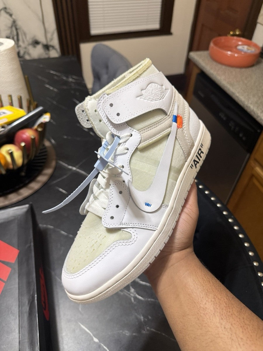 JORDAN 1 RETRO HIGH x OFF-WHITE WHITE