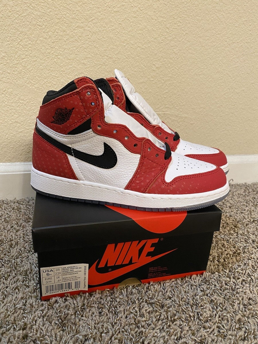 JORDAN 1 RETRO HIGH x SPIDER-MAN ORIGIN STORY