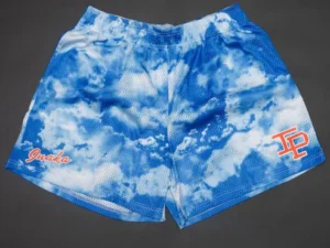 IP Mesh Short Blue sky and white clouds