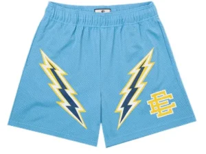 EE Shorts Light Blue Lightning