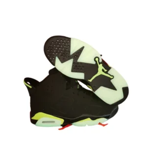Jordan 6 Black and green
