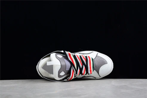 Lanvin White and Grey Sneaker