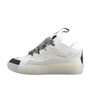 Lanvin Leather Curb Sneaker