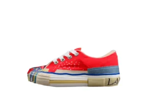 Vibrant Canvas Low Top Sneakers