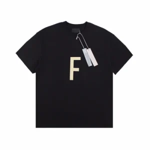 Fear of God Letter F T-Shirt (Black)
