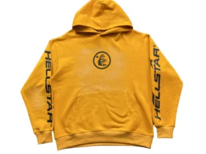 Hellstar "Records" Yellow Hoodie