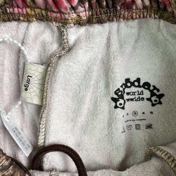 SP5DER REAL TREE OG WEB SWEATPANTS CAMO