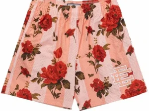 EE Mesh Short Red Rose-Pink